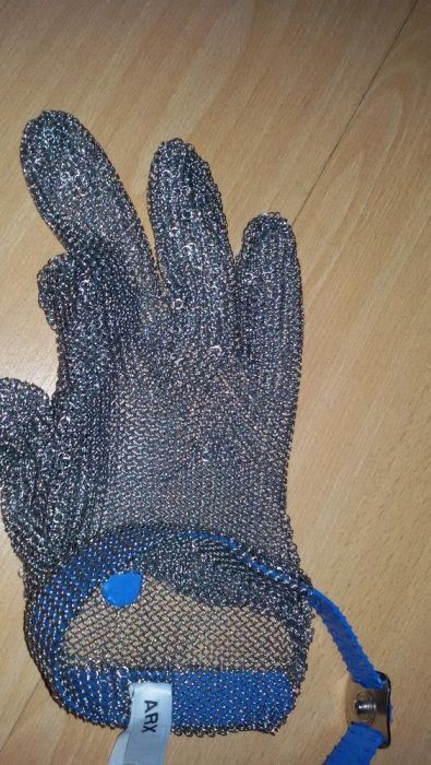 Luva para cortar carne