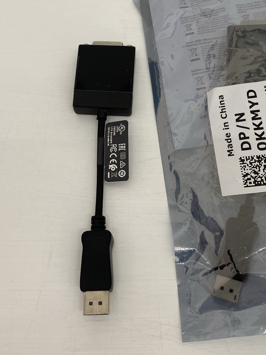 Адаптер DisplayPort → DVI, новий