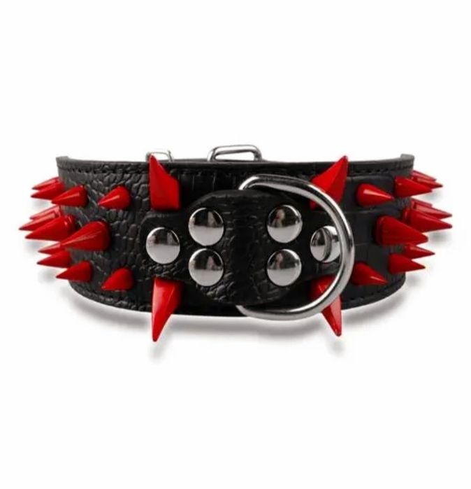 Продам ошейник красного цвета