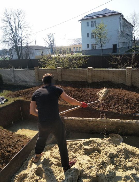 Земляные работы Покос травы копка  Фундамент Демонтаж спил деревьев