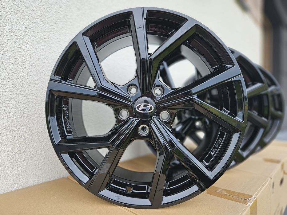 Hyundai Tucson IV 18 " Nowe 5x114,3 Kona i30 Santa FE Felgi Czarne