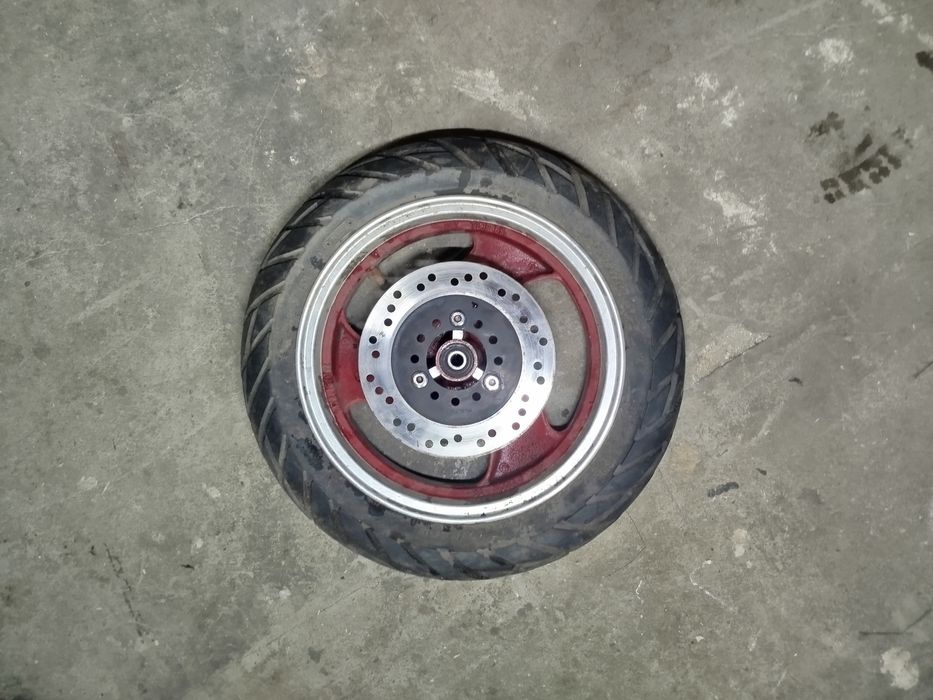 Koło od skutera + tarczą i oska