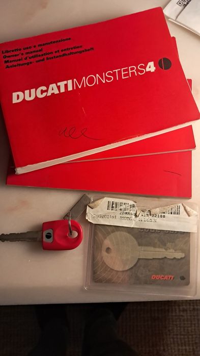 Ducati monster S4 troca