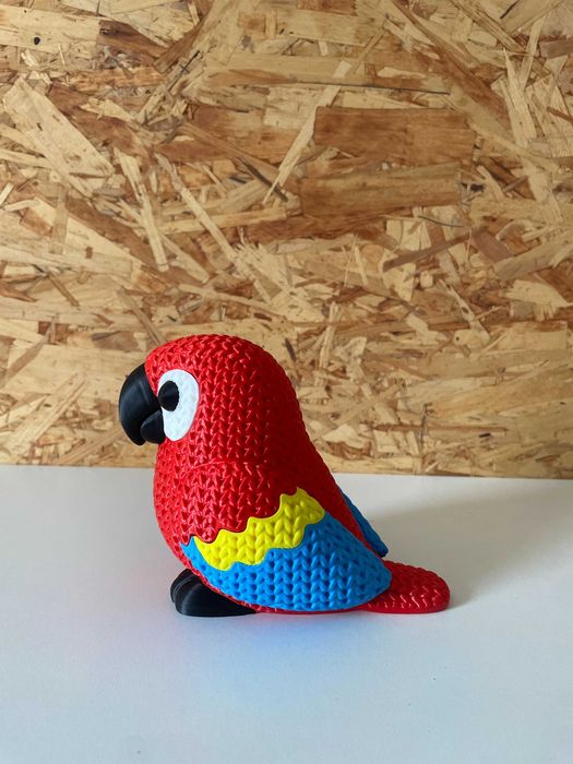 Arara Vermelha 3D