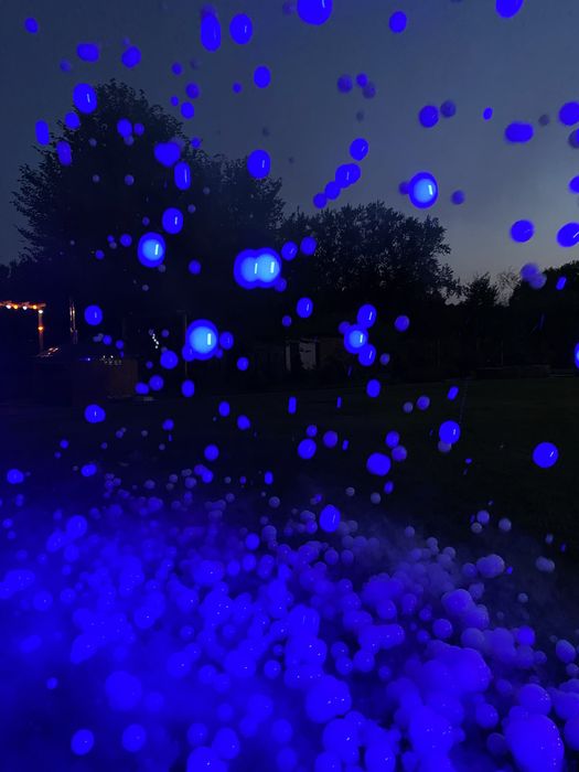 Bańki mydlane z dymem. Piana party Dmuchańcee