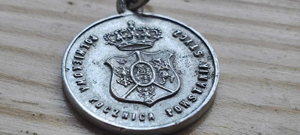 Medalik patriotyczny - powstanie styczniowe
