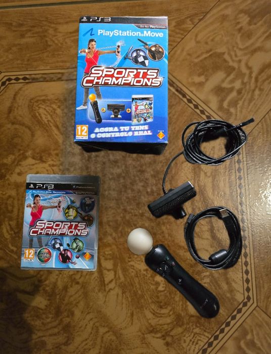 Jogo playstation 3 / ps3 Sports champions + comando movimento + camera