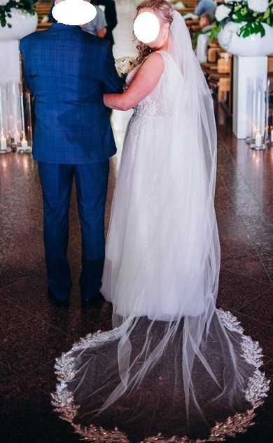 Suknia Ślubna model Diora + Welon ślubny Polis
