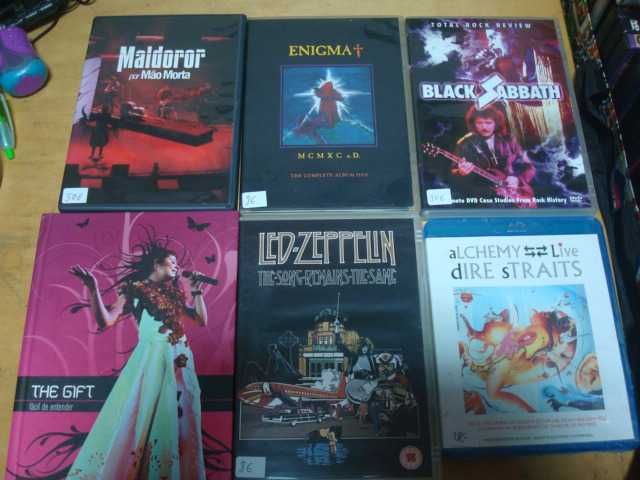 lote 23 dvds musicais ver descrição