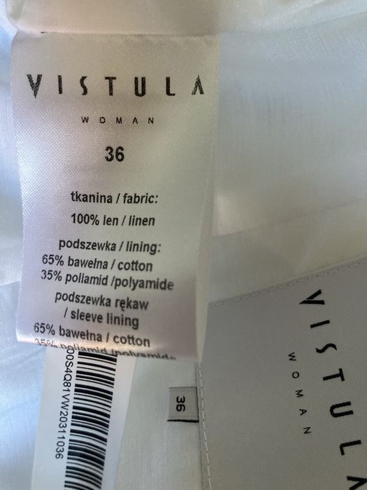 Lniana marynarka Vistula roz.36