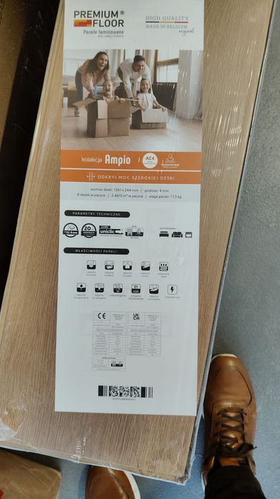 Podłoga Deska laminowana nowa 5 paczek