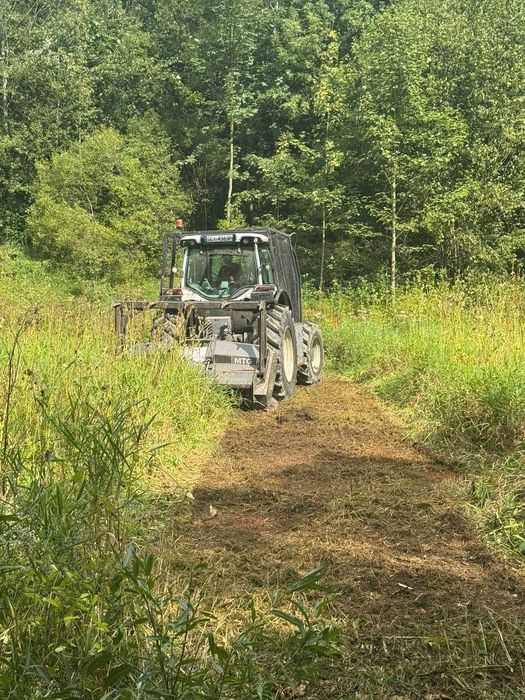 Mulczowanie ,frezowanie terenu, czyszczenie działek,karczowanie