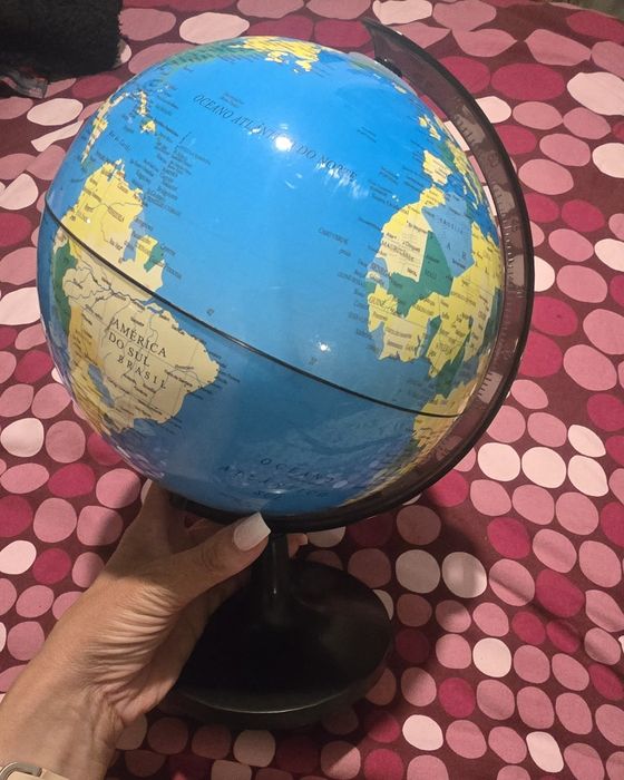 Globo terrestre - Como Novo