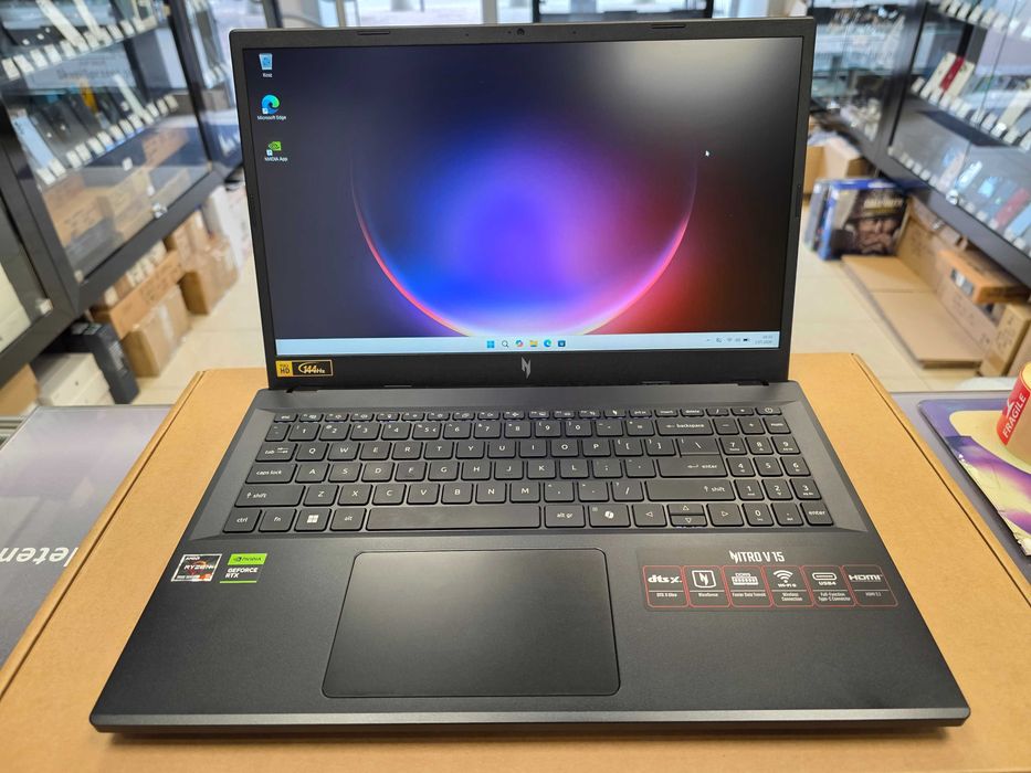 Acer Nitro V15 ANV15-41/ R5 7535HS 3.30 GHz/ 16GB DDR5 4800 MHz/ 1TB M2/ RTX 2050 4GB/ 15.6" FHD 144 Hz/ Grade A/ GW 12 MSC