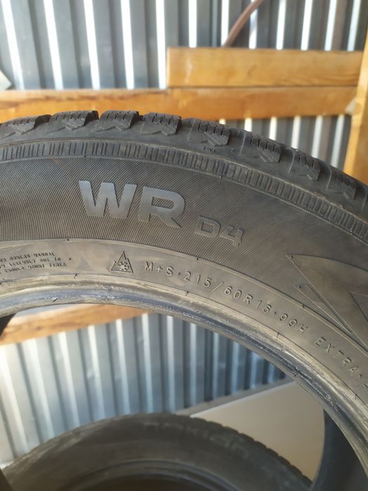 Резина 215 60 r16 XL Nokian WR d4 шини колеса комплект