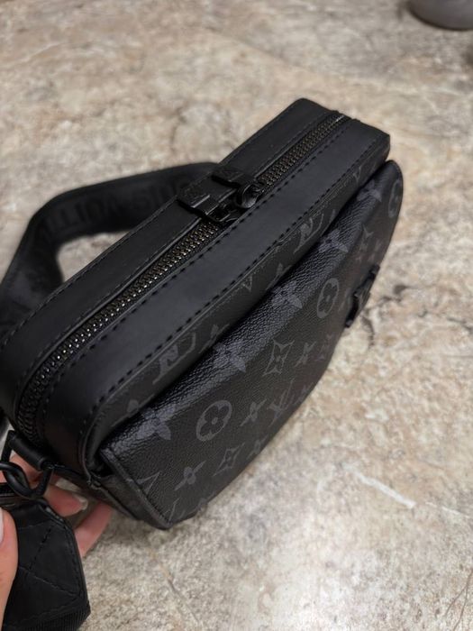 Сумка чоловіча Louis Vuitton, LV, луи витон, луї віттон. Кроссбоди / Мессенджер / Монограмм /Мужская сумка через плече Луи Витон. Турция. Люкс якість