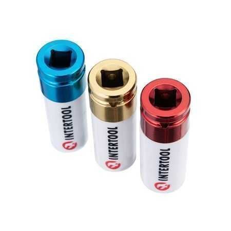 Набір головок ударних подовж 1/2" 17, 19, 21 STORM INTERTOOL ET-8502