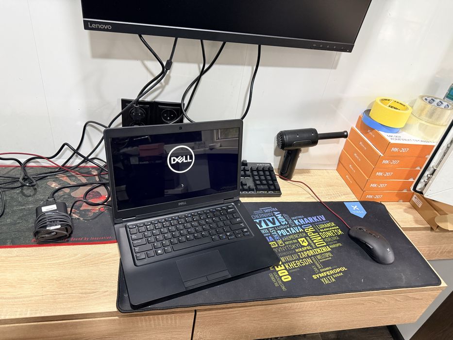Ноутбук потужний DELL  intel i5+м2 SKhinix +16 ddr4 hinix+UHD GRAPHICS