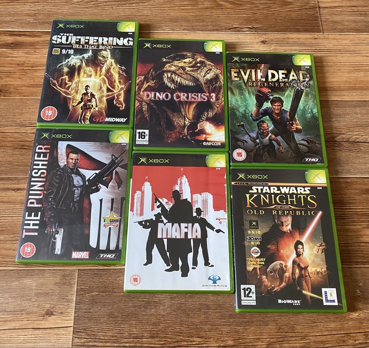 XBOX: Fable, Splatterhouse, Метро, FORZA, Half-Life, Dino Crisis, Wet