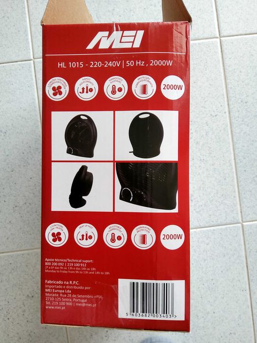 Termoventilador pequeno