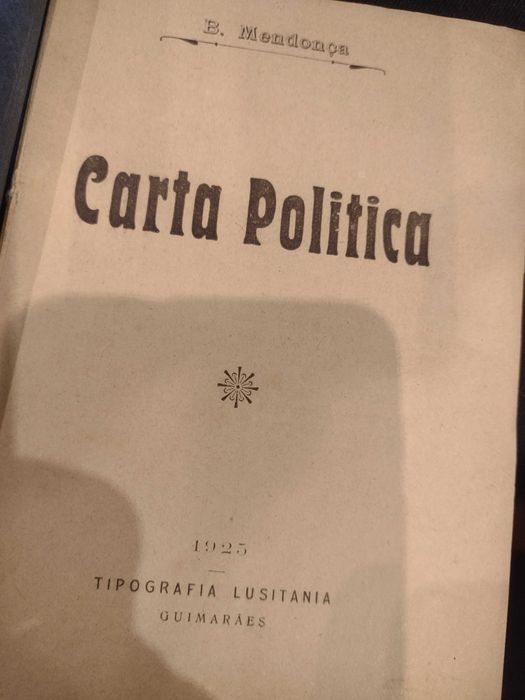 Carta Politica - B. Mendonça 1925