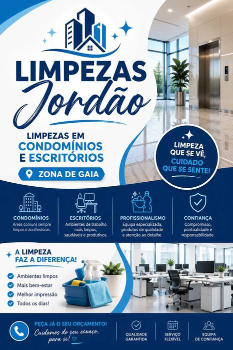Faço limpezas gaia