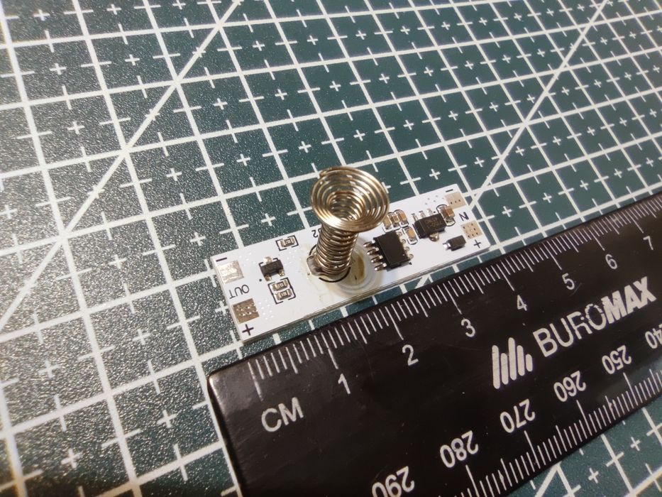 Сенсорный выключатель 12-24V 3А (диммер) для светодиодной ленты