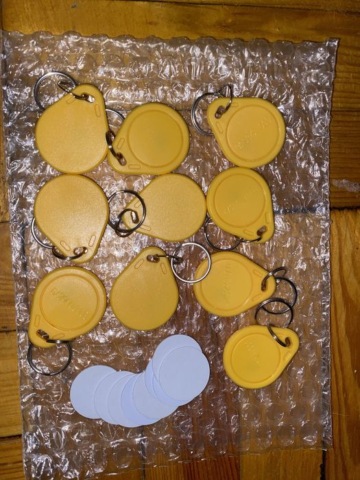 Метки домофон rfid 4100 ключ 20штук