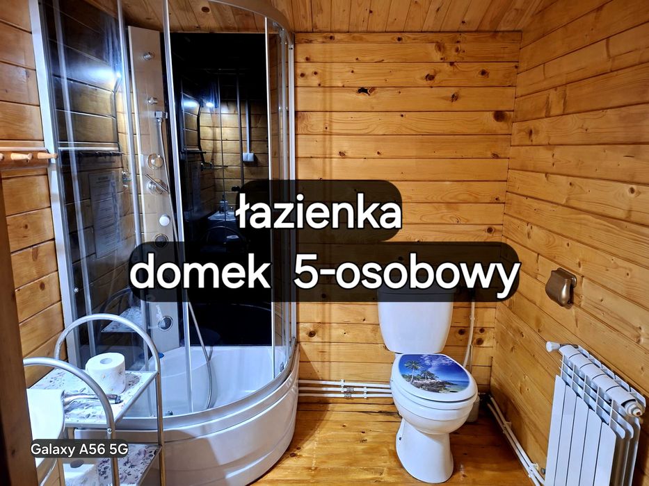 Noclegi agroturystyka domki z sauną i balia z jacuzzi