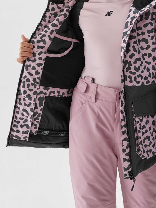 Kurtka  narciarska 4f zimowa dziewczęca