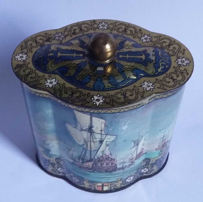 Lata antiga Heller muito bonita