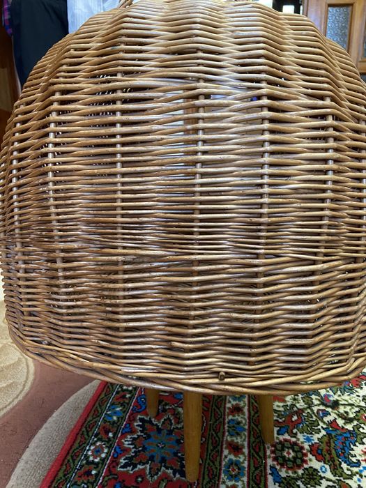 Переноска для котів плетена