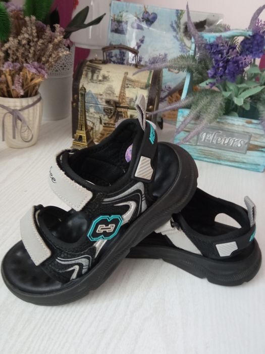 Босоножки для мальчика р 33 на ножку 19,5-20см кеды тапки