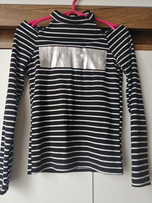 Bluzka z odkrytymi ramionami 134/140