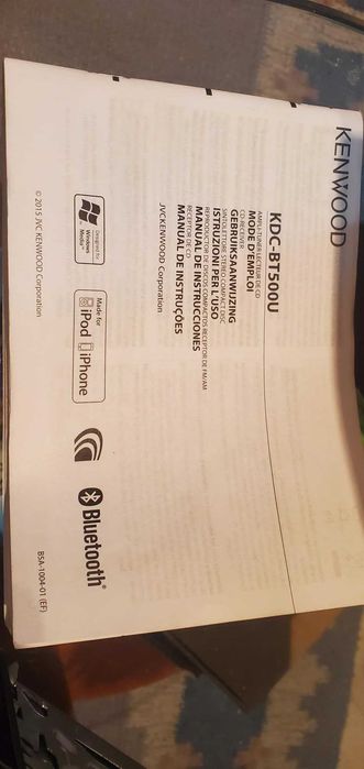 Auto-rádio Kenwood KDC-BT510U | USB – AUX – CD – BLUETOOTH - NOVO