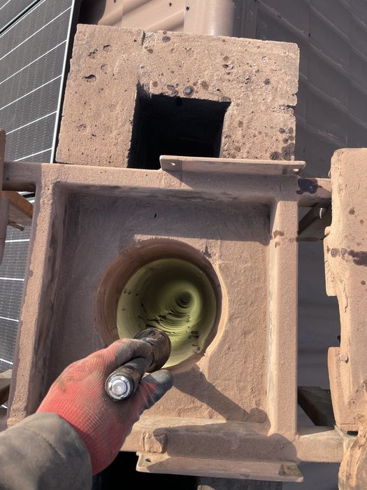 Frezowanie kominów wkłady kominowe czyszczenie mechaniczne