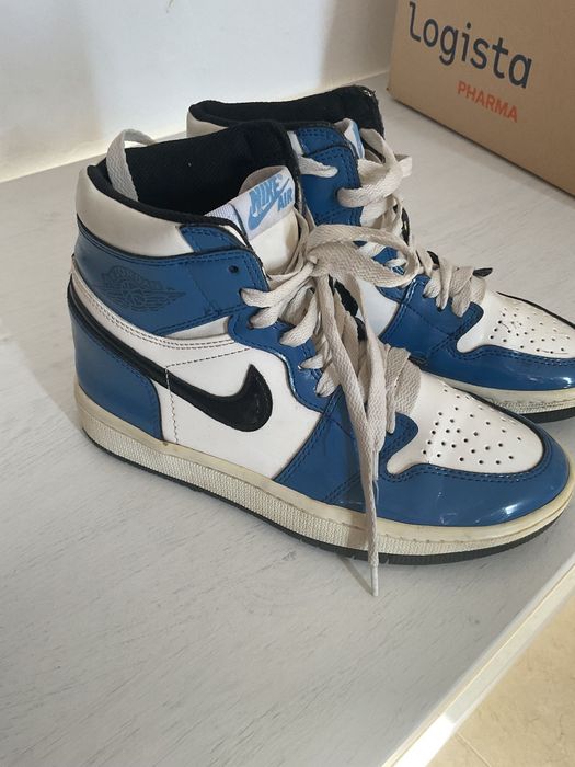 Nike Air Jordan mid azul/ tamanho 36