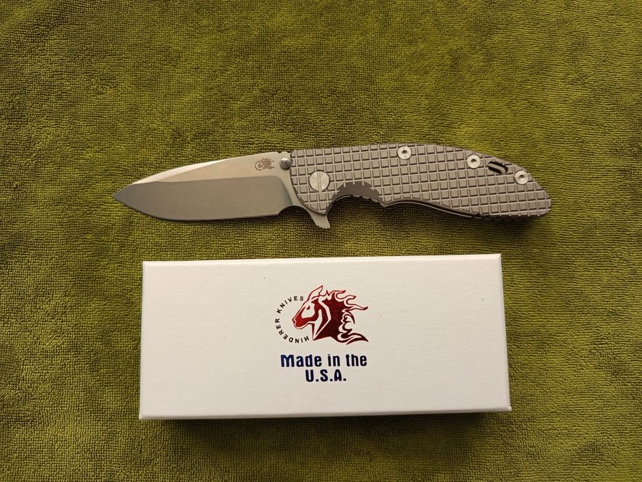 Брелок компактний EDC Hinderer XM-18 titanium