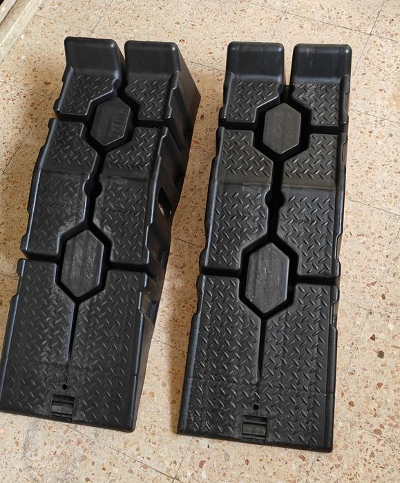 Rampa automóvel pouco uso