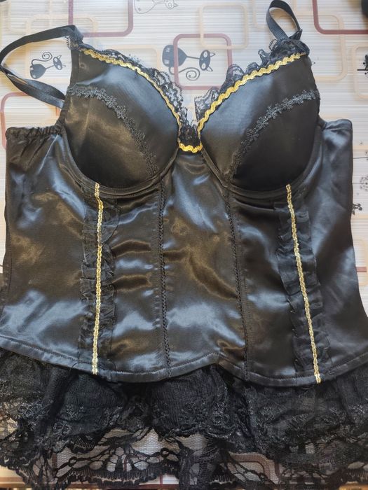 Атласний корсет, розмір 44-46