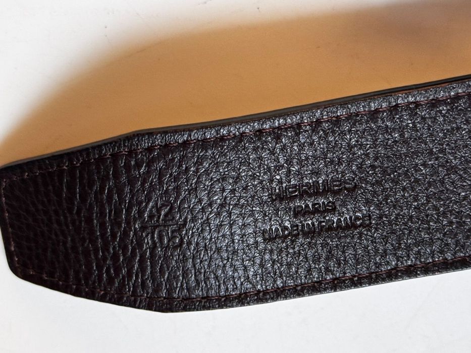 Ремень кожаный Hermes H