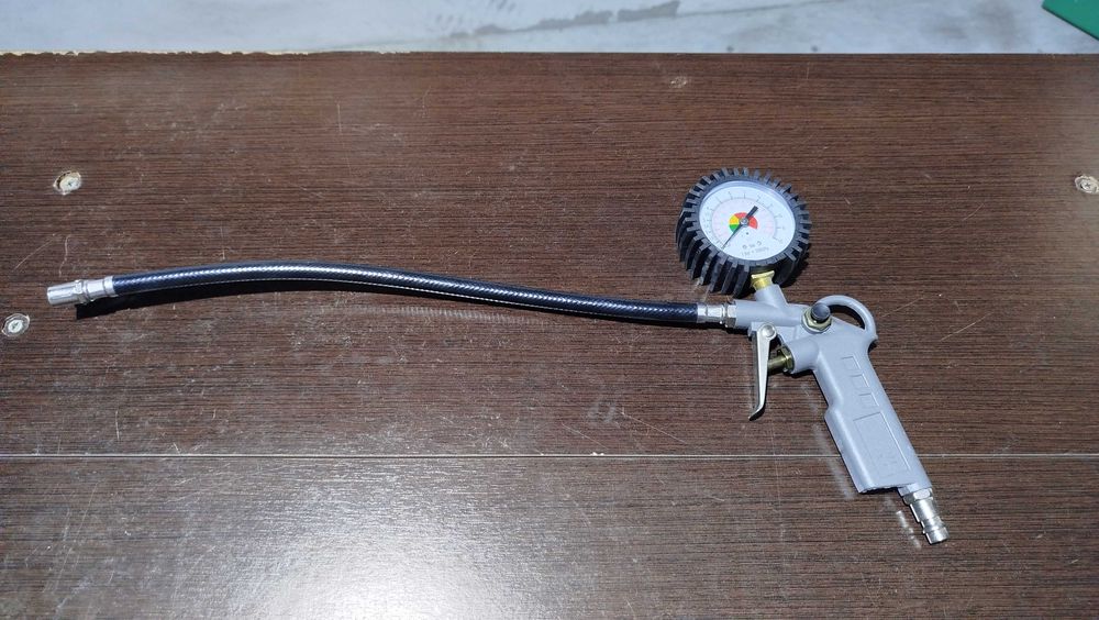 Pistola de Enchimento com Manómetro: Pressão Certa, Segurança Máxima