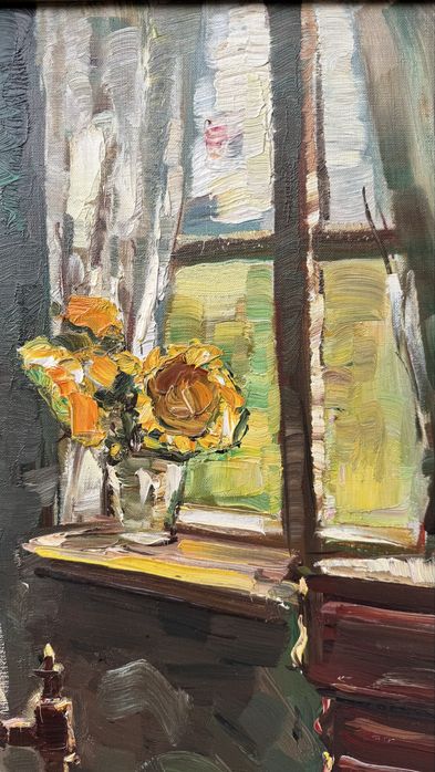 Obraz Olejny „Tkaczka”