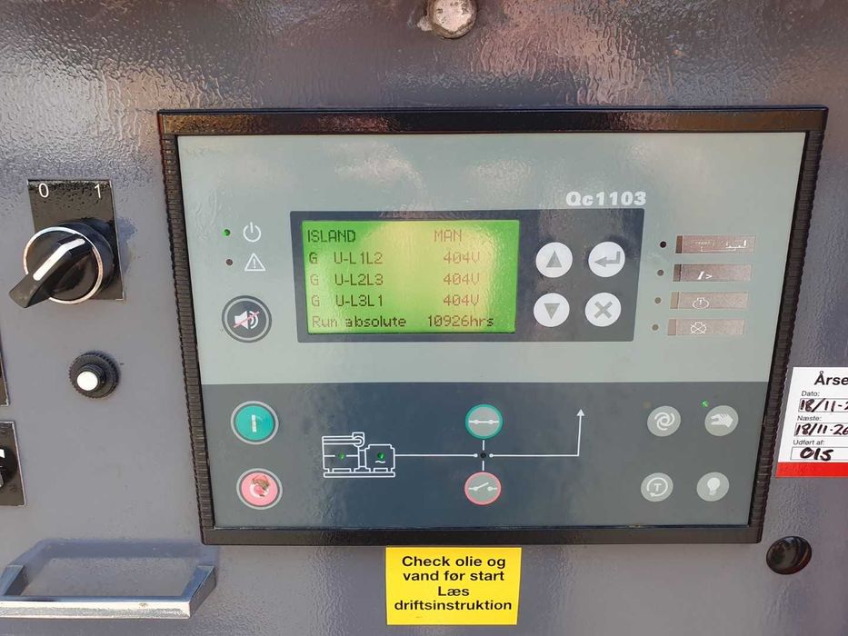 Agregat Prądotwórczy ATLAS COPCO 60 KVA PERKINS