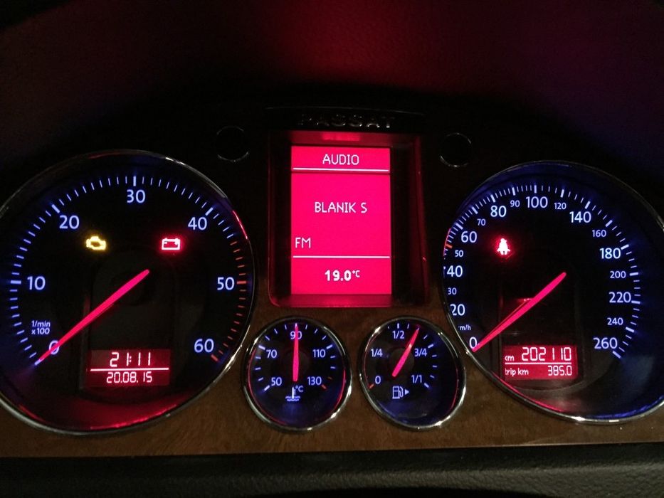 Display lcd vw passat golf eos