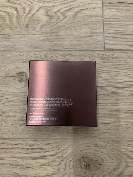 Nowe pudełko po perfumach Euphoria Man Calvin Klein