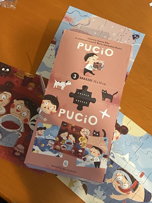 Puzzle Pucio 3 obrazki
