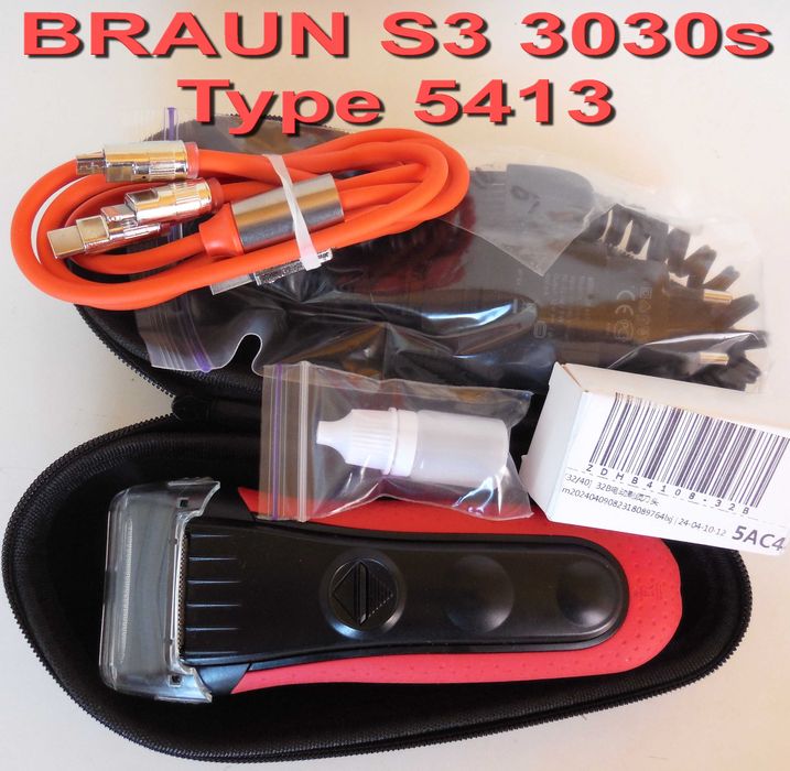 BRAUN S3 3030s Type 5413 Коллекционная + Подарок !