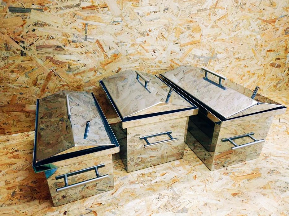 Різні розміри! Нержавка метал-1,5мм Коптильня коптилка каптилка: 1 700 ...