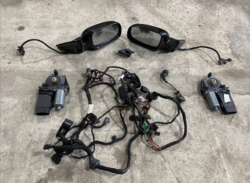 Дзеркала електроскладні шкода суперб 1 2001-2008 комплект skoda superB